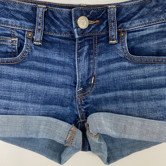 ✨3/$25✨ American Eagle Super Stretch Jean Shorts - 2 - Picture 4 of 8